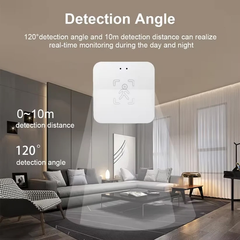 Tuya Zigbee Human Presence Sensor Front View