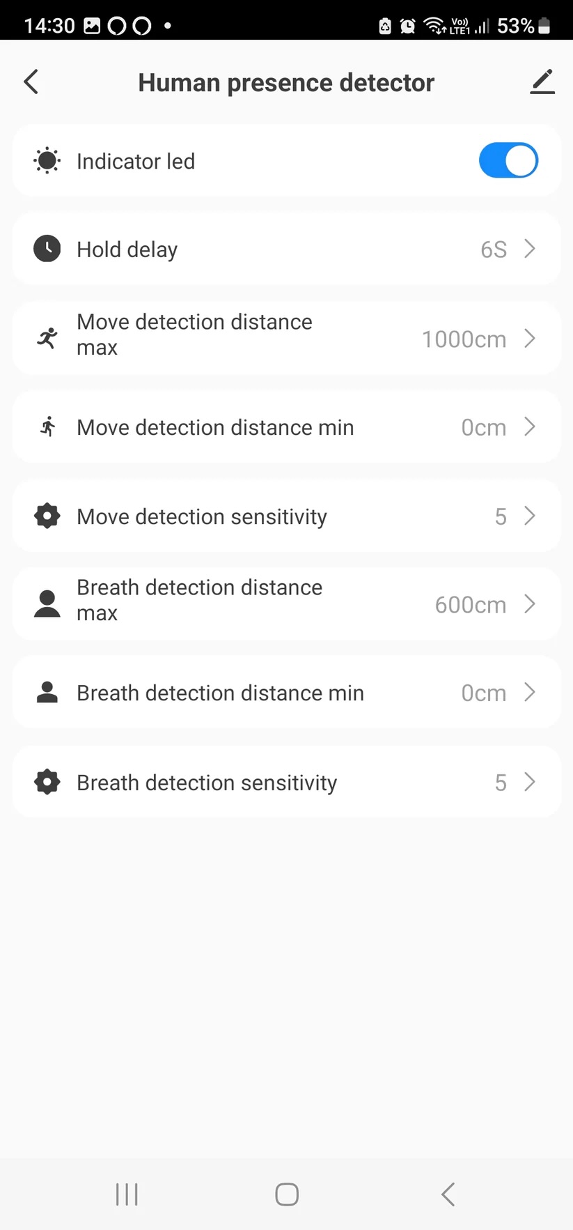 Tuya Human Presence Sensor Package Contents